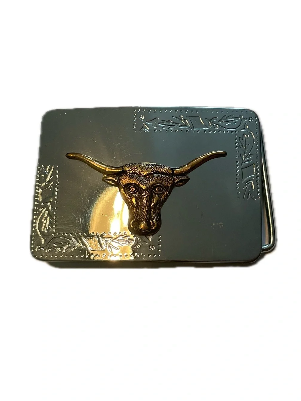 Vintage longhorn Belt Buckle